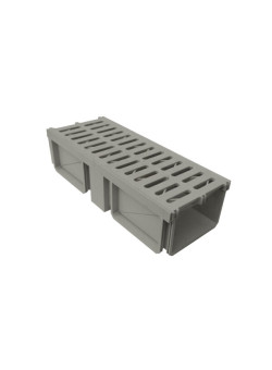Trench Drain with Plastic Grating