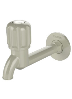 Long Body Bib Cock With Flange